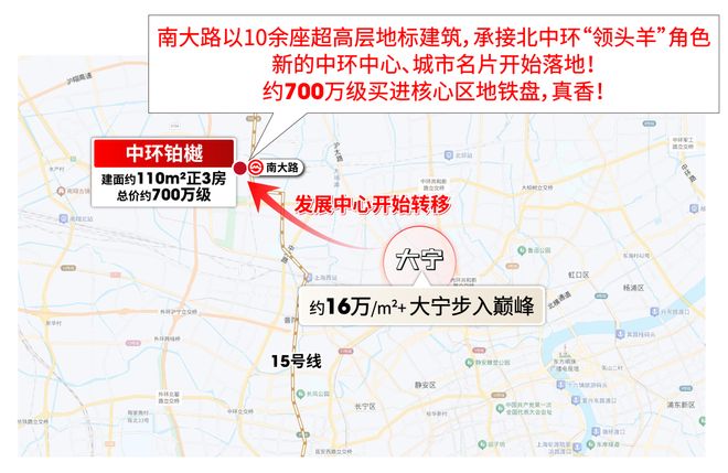 樾」推出110-139平！即将开放展厅！z6尊龙网站宝山南大TOD项目「中环铂(图2)